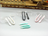 Plastic tweezers with individual pencil-box packaging XY2003, size 6.2 * 2.3 cm