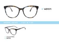 Plastic acetate eyeglasses frame for women WD1371