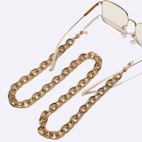 Gold-colored metal non-slip chain, thick aluminum, for glasses and masks GL1714