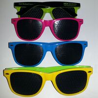Perforated pinhole glasses for kids, optional color 516