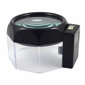 Лупа настольная с подсветкой 13104-XX, увеличение: 5X