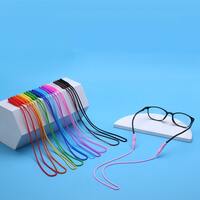 Silicone string eyeglasses holder 27 cm, hole 4*7 mm