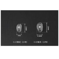 Silicone nose pad H-22 (13*7 mm), H-02 (15*8.5 mm)