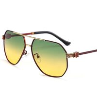 Polarized metal sunglasses with UV400 protection 2868-GT