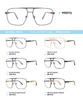 Metal frame with TR-90 temples with spring hinges MR0112