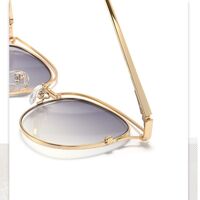 Metal sunglasses with UV400 protection 9704-2-GT