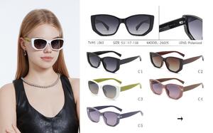 Polarized plastic sunglasses Leke LK26005