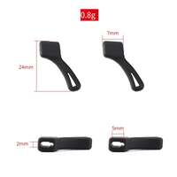 Стоппер - насадка на заушник, противоскользящий ушной крючок, 24*7 мм