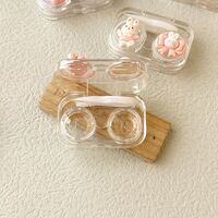 Mini soft contact lens kit W806-12爱心粉兔