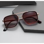 Plastic + metal retro sunglasses Elit 60-H2436-EL