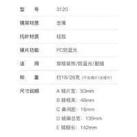 Оправа металлическая с линзами блю-блокерами More FCS3120