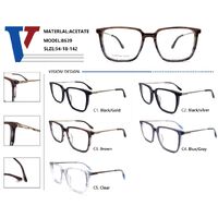 Оправа пластиковая из ацетата + металл с флексом 8639-DA