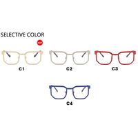 Очки металлические женские с защитой от синего света 7849-PN