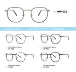 Оправа для очков металлическая мужская с флексом MM4032