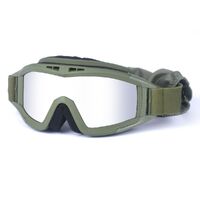 Очки защитные противоударные тактические противотуманные с губчатыми вставками 蝗虫大集合-DX