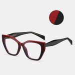 Оправа для очков пластиковая TR90 с защитой от синего света, с флексом FA87201