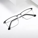 Metal glasses with blue light and UV protection 9682-2-GT