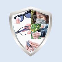 Disposable glasses lens cleaner wet wipes with fruit fragrence 5050P0715, 70*150 mm (100 pieces pack, price is for 1 pack)