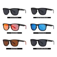 Пластиковые мужские прямоугольные лёгкие солнцезащитные очки Elit 2222-EL