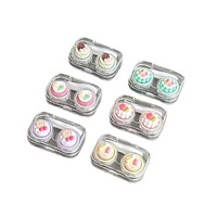 Mini soft contact lens kit W806透明蛋糕