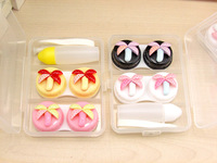 Mini set with contact lens cases XF-35shu, 2pcs