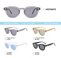Acetate frames polarized sunglasses WD1306PS