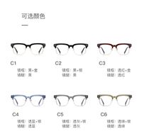 Оправа полуободковая пластиковая из материала TR90 с защитой от синего света, с флексом FOCUS FCS2207