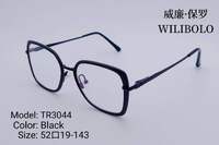 Metal + TR90 ultrathin women's frames with spring hinges Wilibolo TR3044