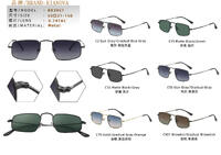 Солнцезащитные поляризационные металлические очки Rianova RB3957