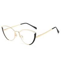 Metal glasses with blue light and UV protection 9715-GT