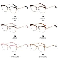 Оправа для очков комбинированная (металл + TR90) с защитой от синего света, с флексом FA87275