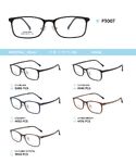 Plastic Ultem eyeglasses frame P3007