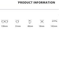 Металлические очки с защитой от синего света Blue Block FENQI F8219