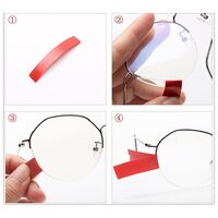 Лента для обработки полуободковых очков, ширина - 1.3 см, длина - 20 м