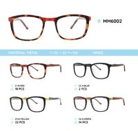 Metal men's frame for glasses MM6002