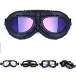 Safety shockproof sports goggles 风镜-哈雷全黑框