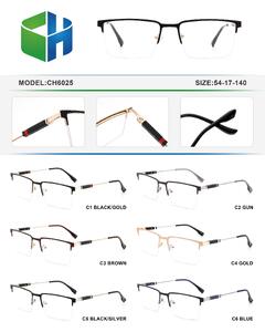 Оправа металлическая полуободковая CH6025-DA