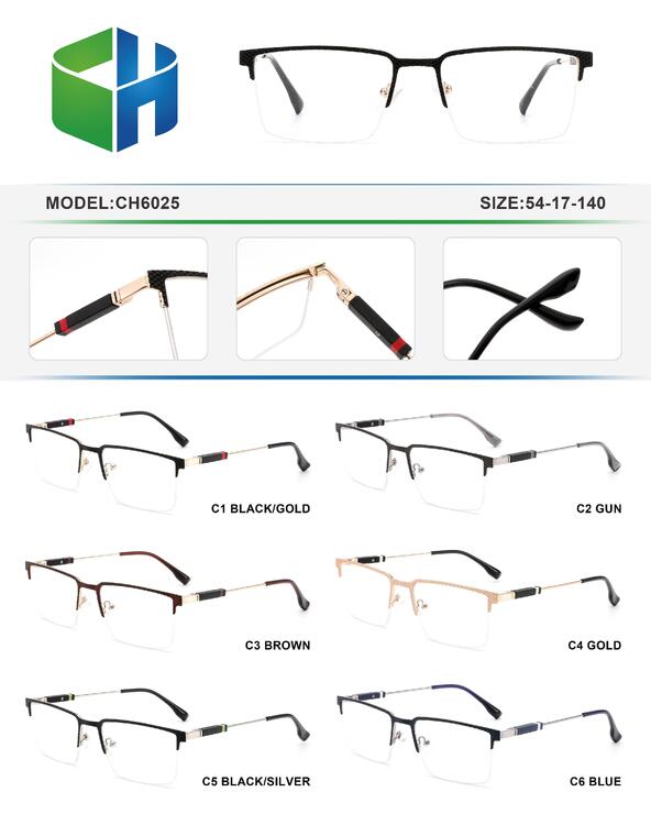 Metal nylor frame CH6025-DA