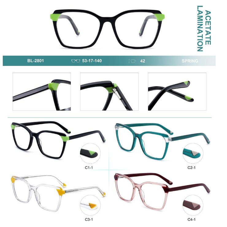 Оправа пластиковая из материала ацетат коллекция Big City BL-2801