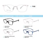 TR90 plastic eyeglasses frame with air cushion pads/tips for kids 7105TR