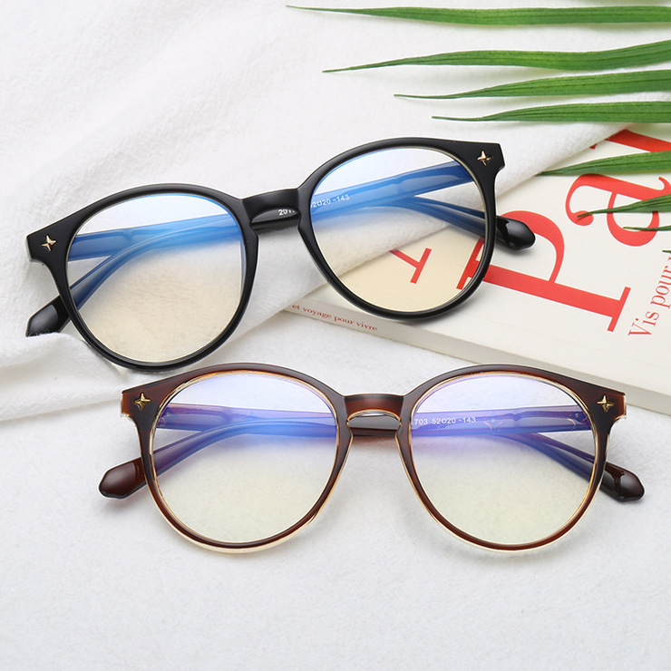 Plastic Blue Block glasses with blue light protection F201703
