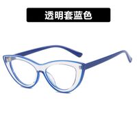 Plastic TR90 glasses with blue light protection for women 25203-PN