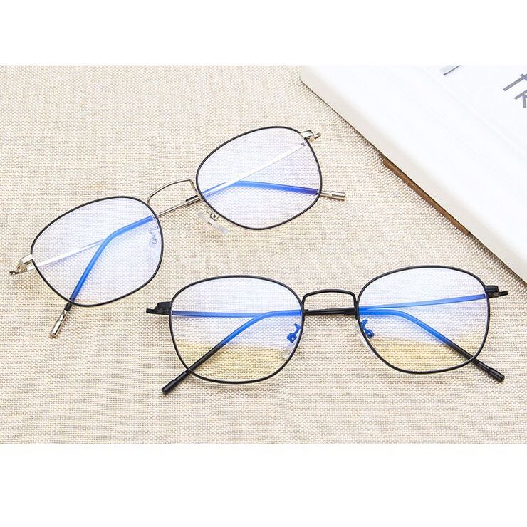 Metal glasses with blue light protection 8903-PN