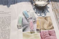 Plastic tweezers with individual pencil-box packaging XY-2004,  Tweezers length: 4.5 cm