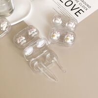 Mini soft contact lens XF213可爱小白狗