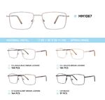 Metal men's frame for glasses MM1087