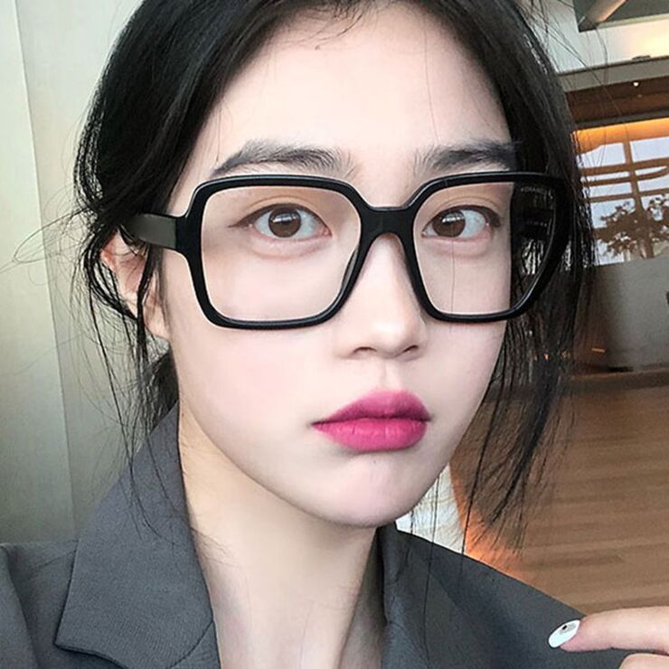 Plastic glasses with blue light protection for women 18018-PN