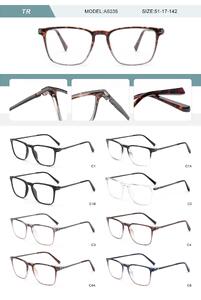 Оправа пластиковая из TR90 мужская с флексом A5035-DA