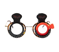 Eyeglass clip-on for trial lenses, set of 2 pieces TC-206