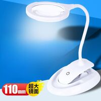 Лупа настольная с подсветкой 3132-XX, увеличение: 5X, 10X